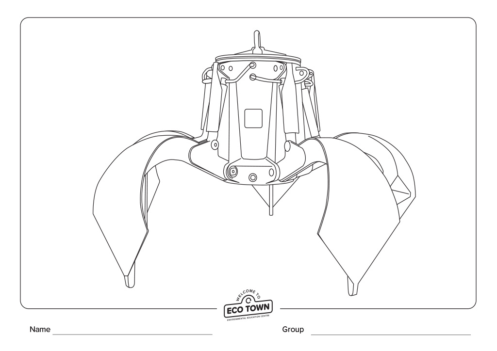 Colouring sheet – Grapple